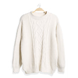 Solid Color Ribbed Sweater