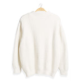 Solid Color Ribbed Sweater