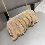 Rhinestone Curtain Handbag