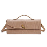 Viper Elegance Embossed Clutch Bag - AfterAmour