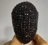 Spiked Crystal Mask Hood Helmet - AfterAmour