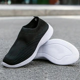 Lightweight Solid Color Sneakers - AfterAmour