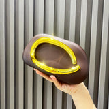 Olive Loop Clutch Bag - AfterAmour