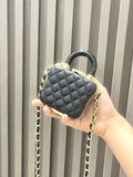 Diamond Pattern Coin Purse - AfterAmour