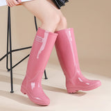 Bold Knee-High Rain Boots - AfterAmour