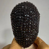 Spiked Crystal Mask Hood Helmet - AfterAmour