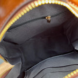 Vintage Clock-Face Flower Handbag