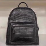 Crocodile Leather Backpack