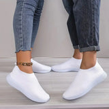 Lightweight Solid Color Sneakers - AfterAmour
