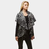 Diameter Animal Print Cape Vest