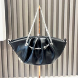 Leather Zipper Hand Bag