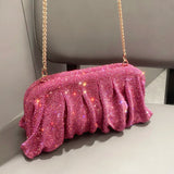 Rhinestone Curtain Handbag