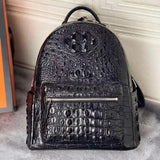 Crocodile Leather Backpack
