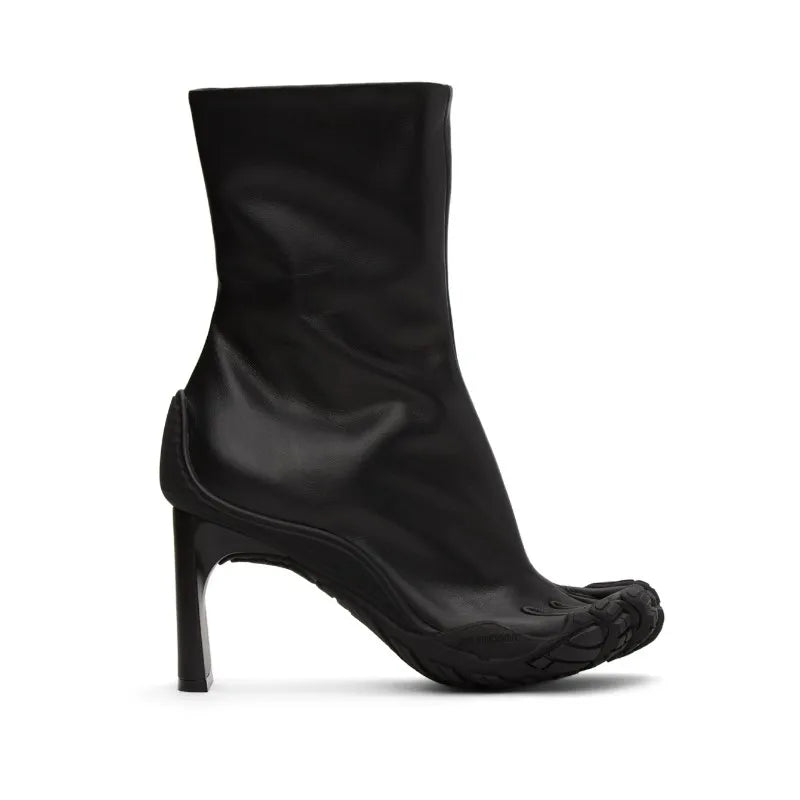 Elastic Ankle Toe Heel Boots