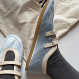 Banded Flat Sneakers - AfterAmour