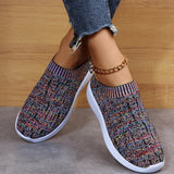 Pixel Prism Knit Sneakers