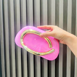 Solid Gold Designed Bag - AfterAmour