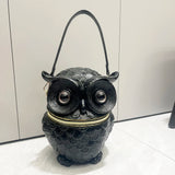 Owl-Shaped Handbag