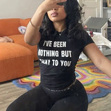 Nothing But Sexy Graphic Tee - AfterAmour
