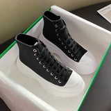 High Vulcanized Platform Sneakers - AfterAmour