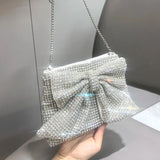 Crystal Bow Handbag