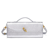 Viper Elegance Embossed Clutch Bag - AfterAmour