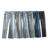Women's Y2K High Waist Straight Leg Jeans