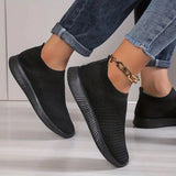 Lightweight Solid Color Sneakers - AfterAmour