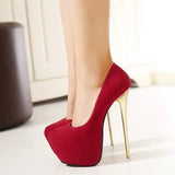 High Platform Pump Heels - AfterAmour