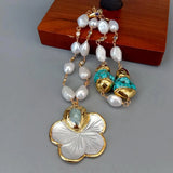 Island Bloom Pearlstone Necklace