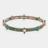 Starfish Crystal Accented Stretch Bracelet