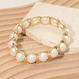 Pearl Beaded Stretch Bracelet
