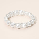 Pearl Beaded Stretch Bracelet