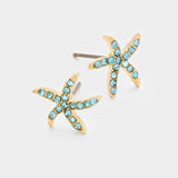 Starfish Stud Earrings