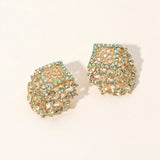 Crystal Embellished Stud Earrings