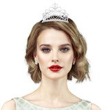Rhinestone Paved HAPPY BIRTHDAY Message Princess Tiara