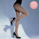 Plus Size High Shine Silk Stocking