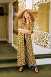 Sunflower Dressing Gown in Gold