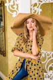 Sunflower Dressing Gown in Gold