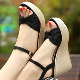 Cloth Band Wedges - AfterAmour