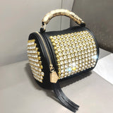 Crystal Bucket handbag
