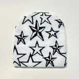 five-pointed star y2k beanie - AfterAmour