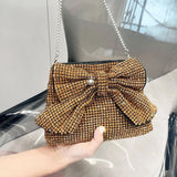 Crystal Bow Handbag