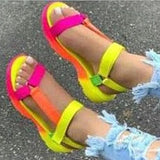 Vibrant Roman Sandals - AfterAmour