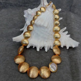 Beaded Coin Pearl Choker - AfterAmour