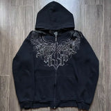 Gothic Affliction Graphic Hoodie