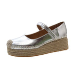 Weave Wege Platform Heels - AfterAmour