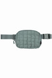 C.C Quilted Puffer Fanny Pack
