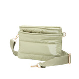 Solid Puffer Crossbody Bag