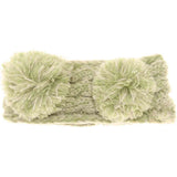 KIDS Multi-tone Double Pom C.C Head Wrap